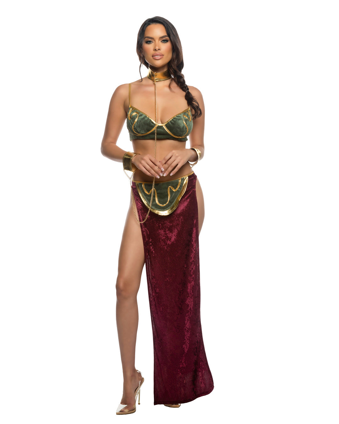 3pc Far off Galaxy Princess Costume