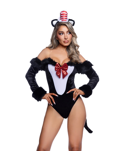 Hat Cat Babe 2-Piece Storybook Costume Set