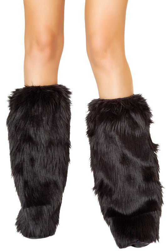 J. Valentine Rave Basic Faux Fur Leg Warmers