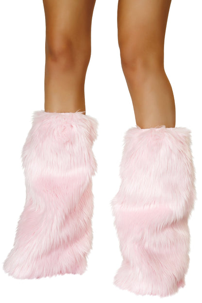 J. Valentine Rave Basic Faux Fur Leg Warmers