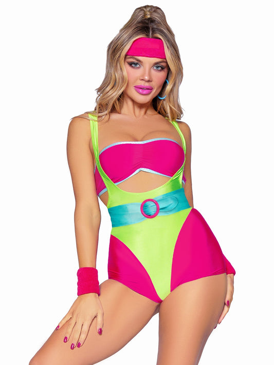 80s Workout Hottie Costume - Unspoken Fashion