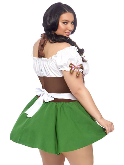 Plus Gretchen Oktoberfest Dirndl Costume