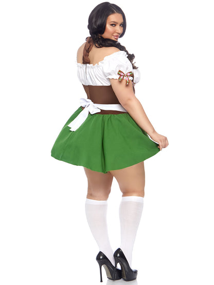 Plus Gretchen Oktoberfest Dirndl Costume