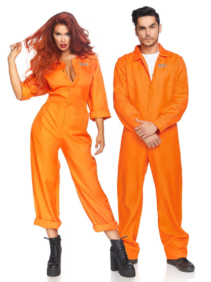Orange Prison Jumpsuit for Women