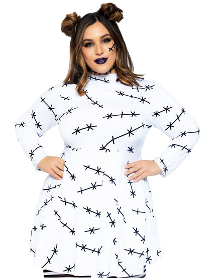 Plus Stitch T-Shirt Dress