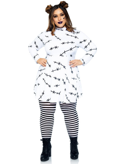 Plus Stitch T-Shirt Dress