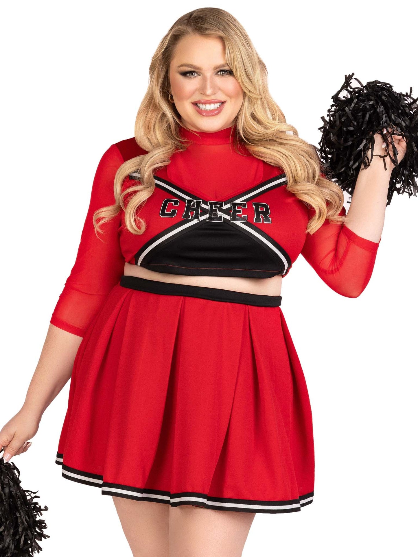 Plus Varsity Babe Costume