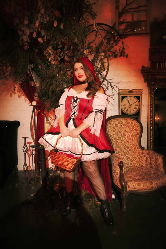 Plus Storybook Red Riding Hood Costume
