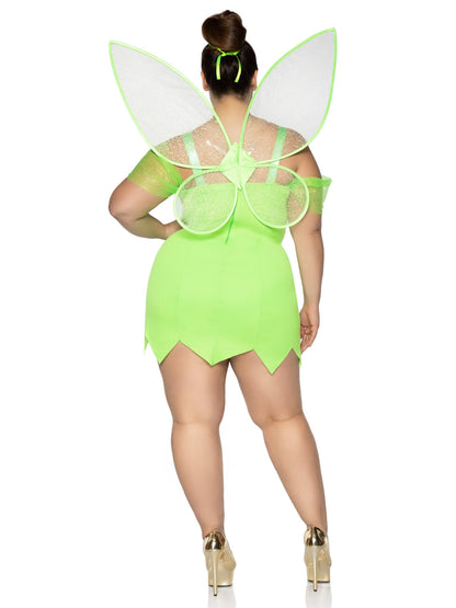 Plus Pretty Pixie With Wings Costume