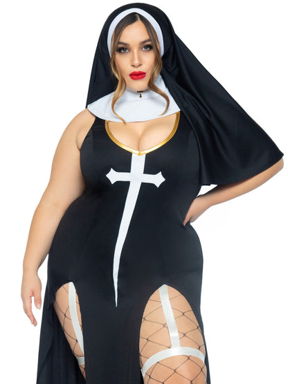 Sultry Sinner Nun Costume