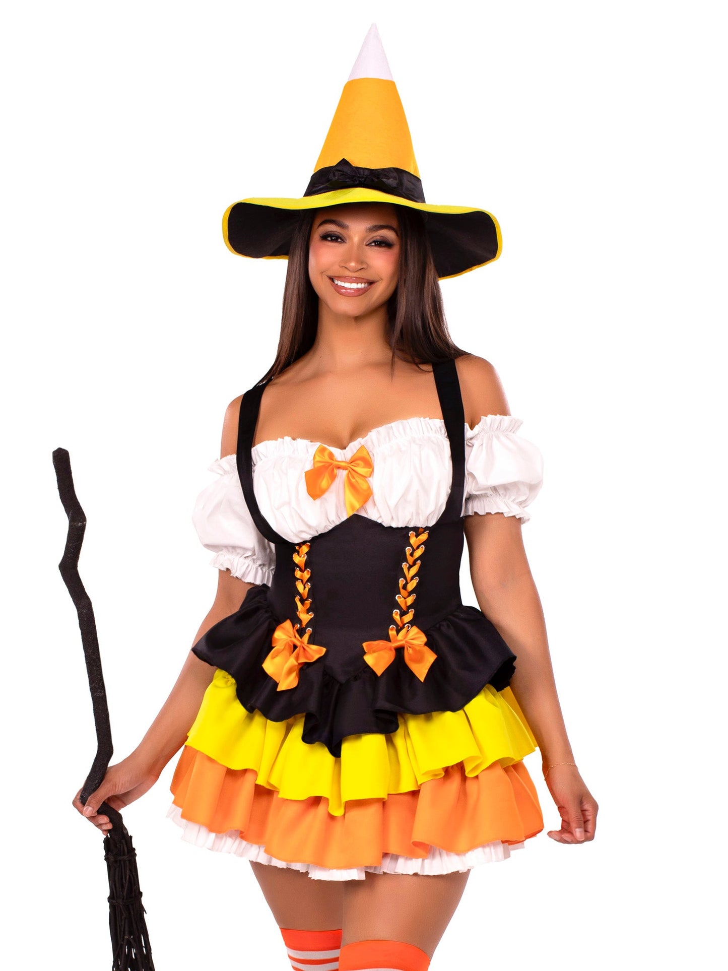 Candy Corn Witch Costume