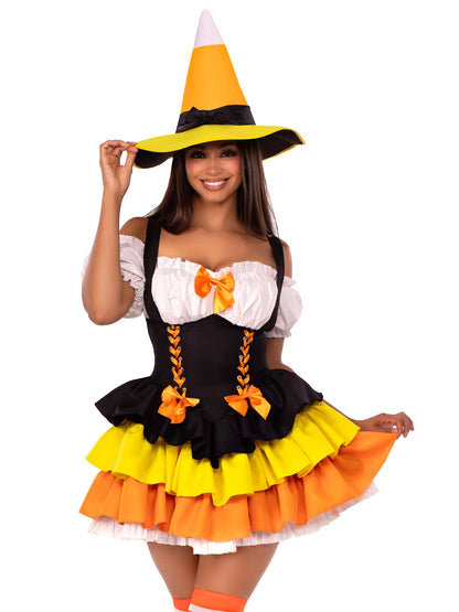 Candy Corn Witch Costume
