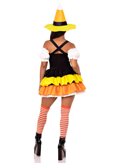 Candy Corn Witch Costume