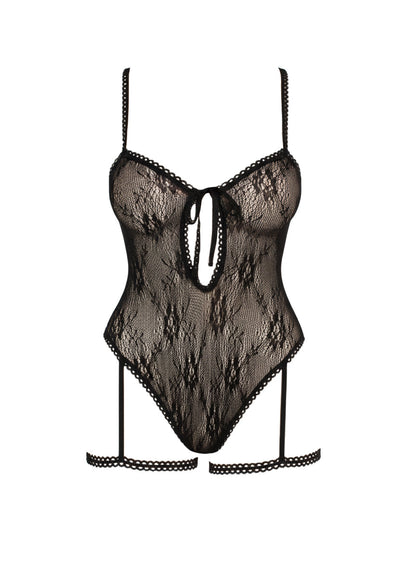 Private Time Garter Bodysuit