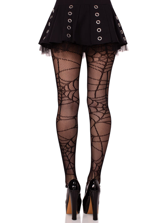 Spiderweb Net Tights