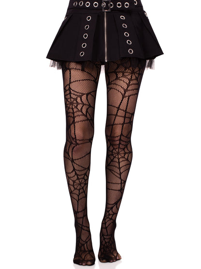 Spiderweb Net Tights