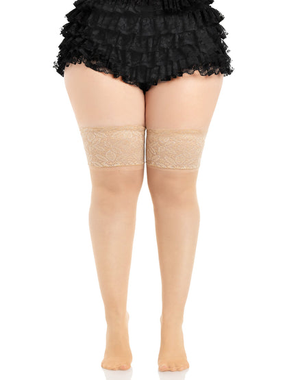 Clara Plus Thigh High Stockings