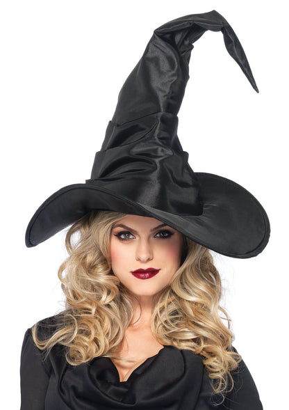 Large Ruched Witch Hat