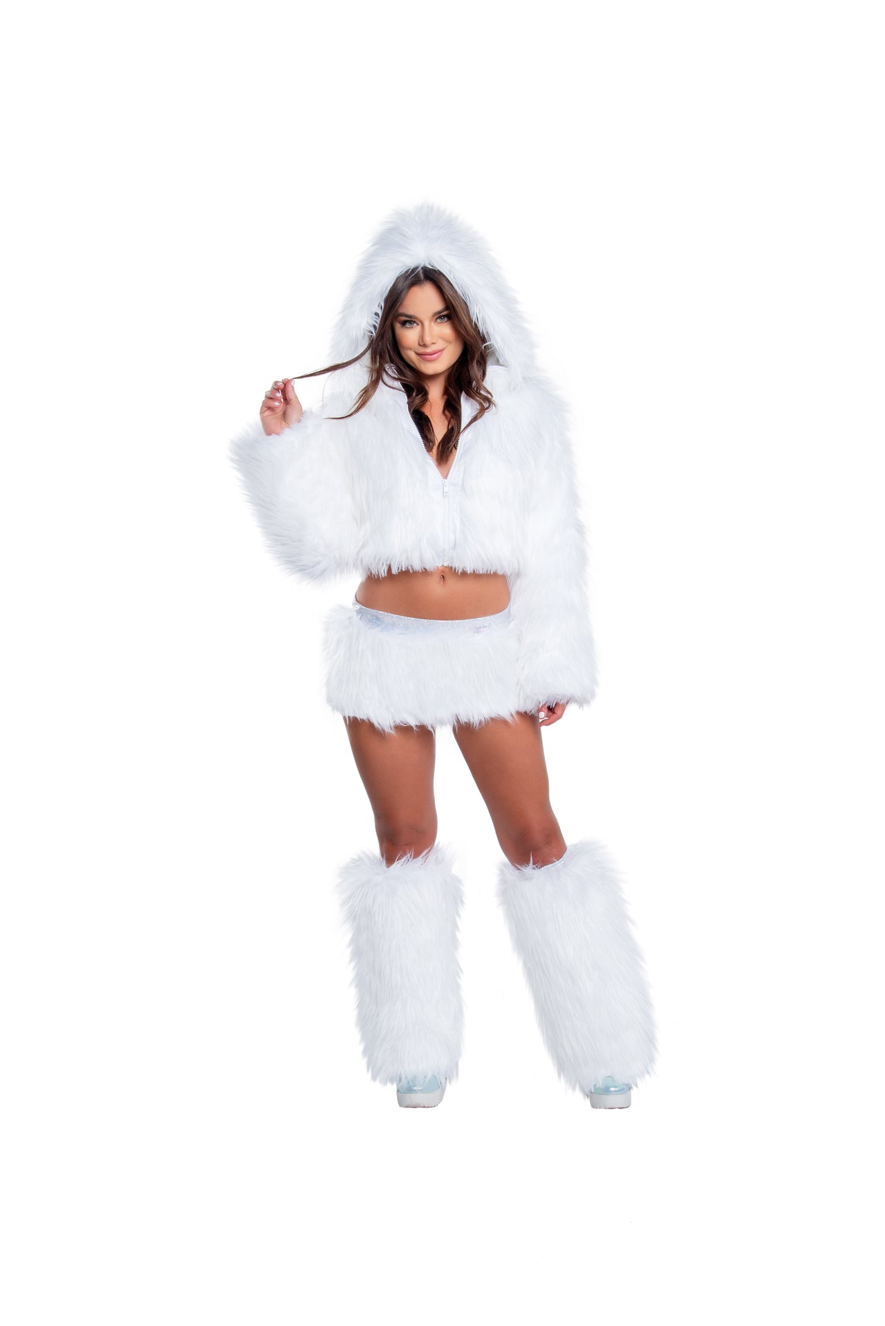 Rave CL524 - Light-Up Hooded Cropped Jacket - J. Valentine.