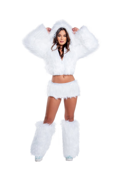Rave CL524 - Light-Up Hooded Cropped Jacket - J. Valentine.