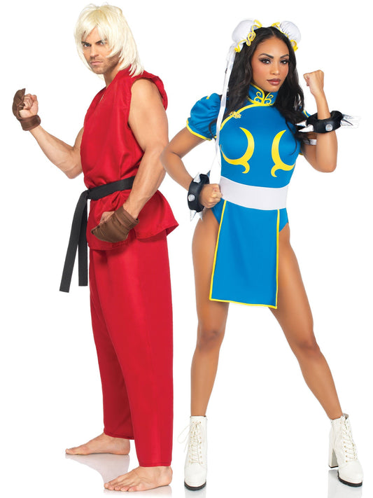 Men's Street Fighter Ken Costume