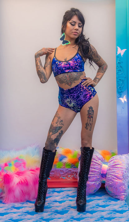 Rave FF150 - Sequin Velvet Short - J. Valentine.