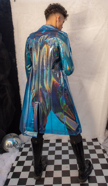 Rave FE240 - Rubberized Vinyl Trench Coat - J. Valentine.