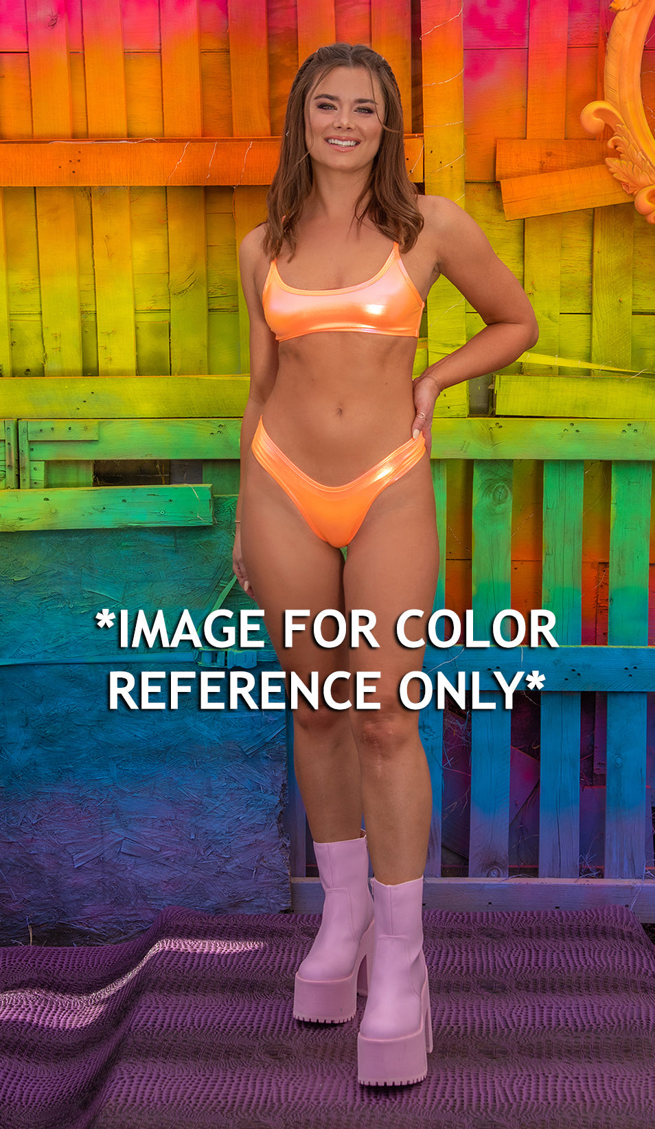 Rave FF256 - Metallic Elastic Thong - J. Valentine.