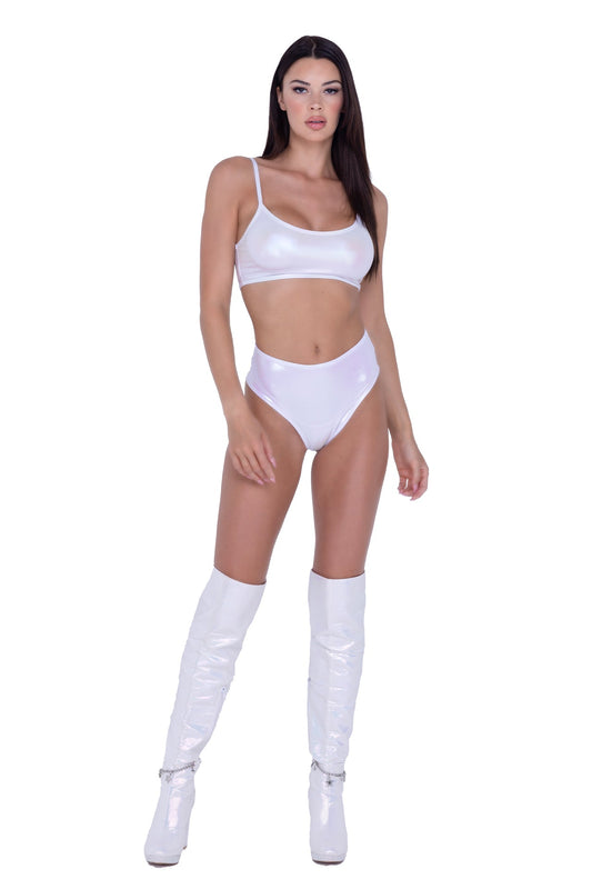 Rave FR138 - Unicorn Foil High-Rise Thong - J. Valentine.