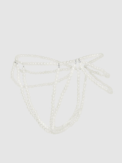 PEARL DRAPED PANTY