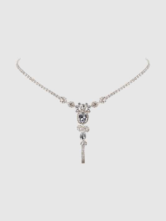 Ornate Rhinestone G-string