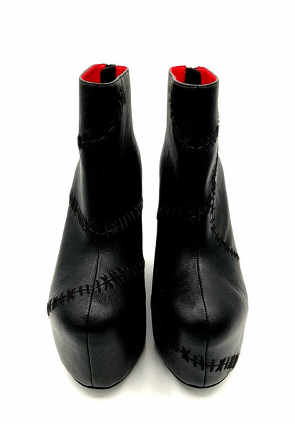 Stitches Tonal Wedge Boot