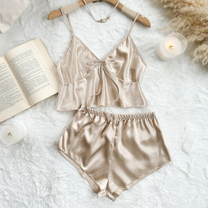 Bella Satin 2 Piece Pajama Set