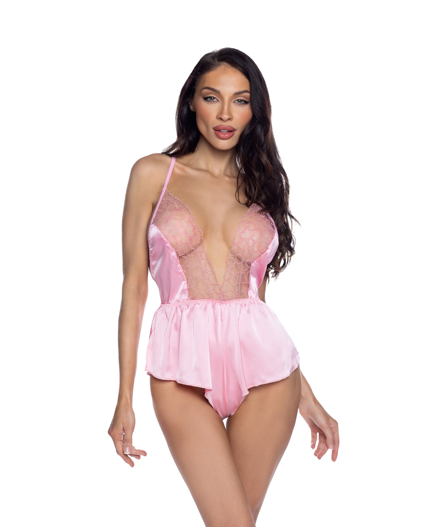 Blushing Beauty Romper Roma Confidential