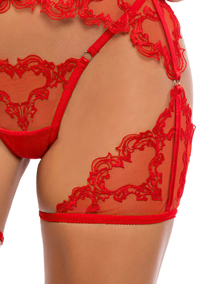 Baroque Heart 3-Piece Chaps Set Roma Confidential.