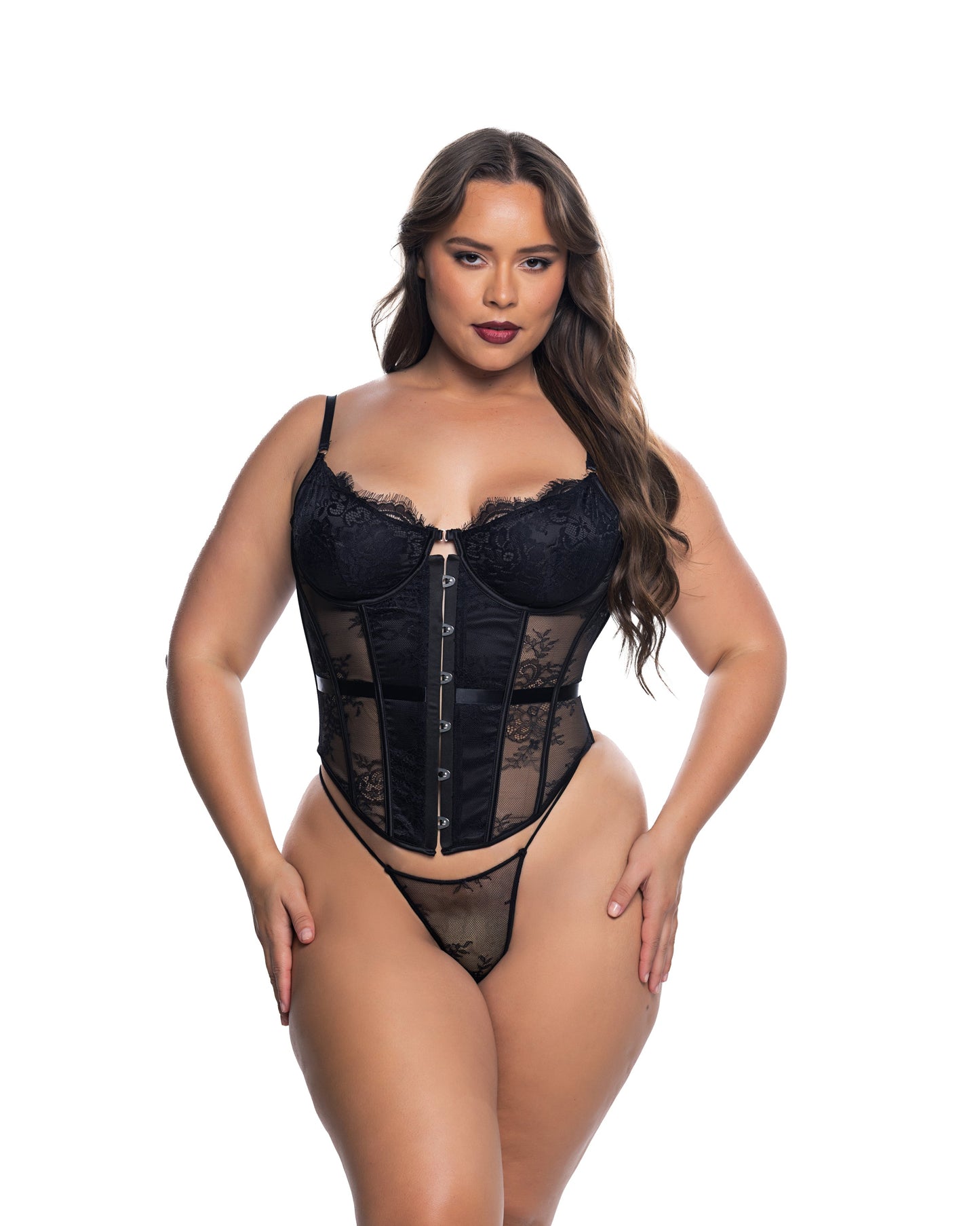 Essentials Lace Corset Roma Confidential