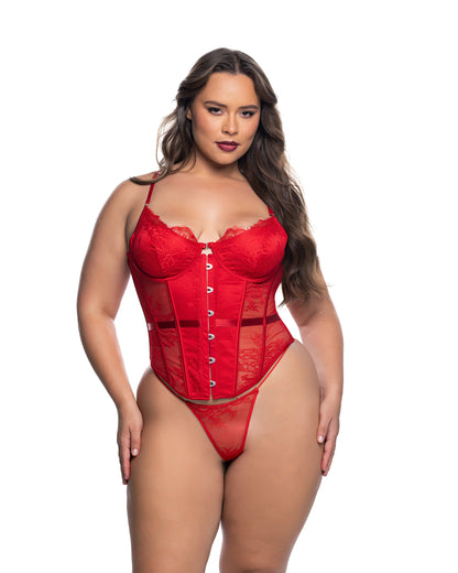 Essentials Lace Corset Roma Confidential