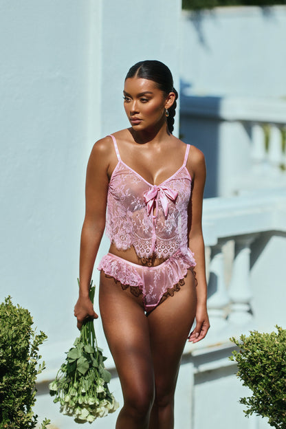 Lace Essentials Cami 2-Piece Set Roma Confidential