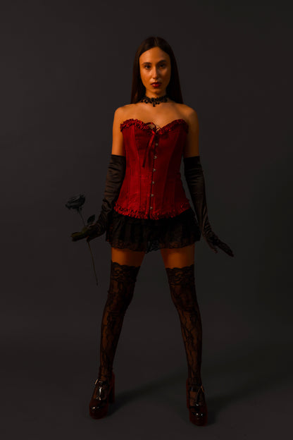 Scarlet Prayer Corset