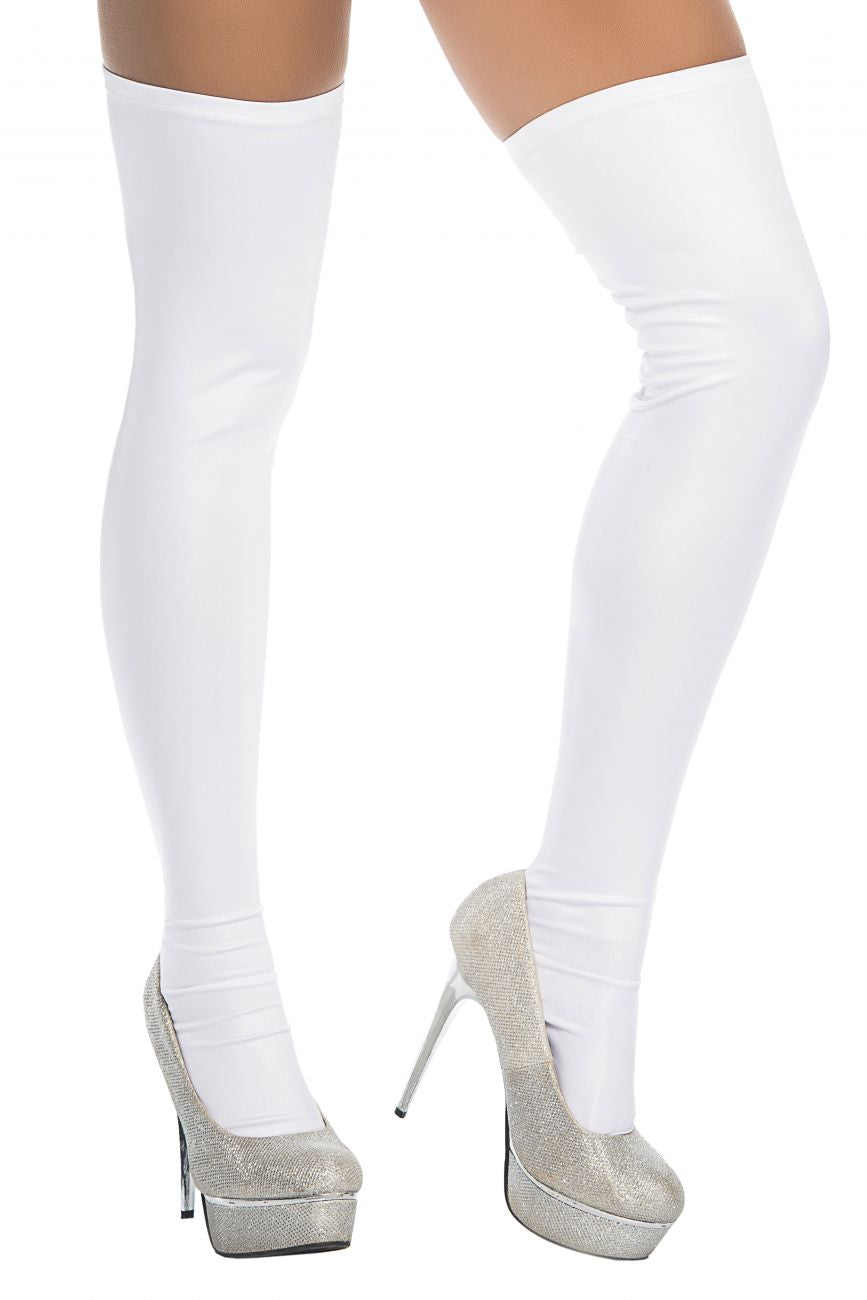 Mapale 1017 Thigh Highs Color White.