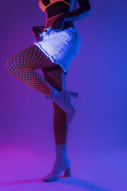 Mapale 1120 Top or Bottom Stocking Fence Net Color Neon Pink.