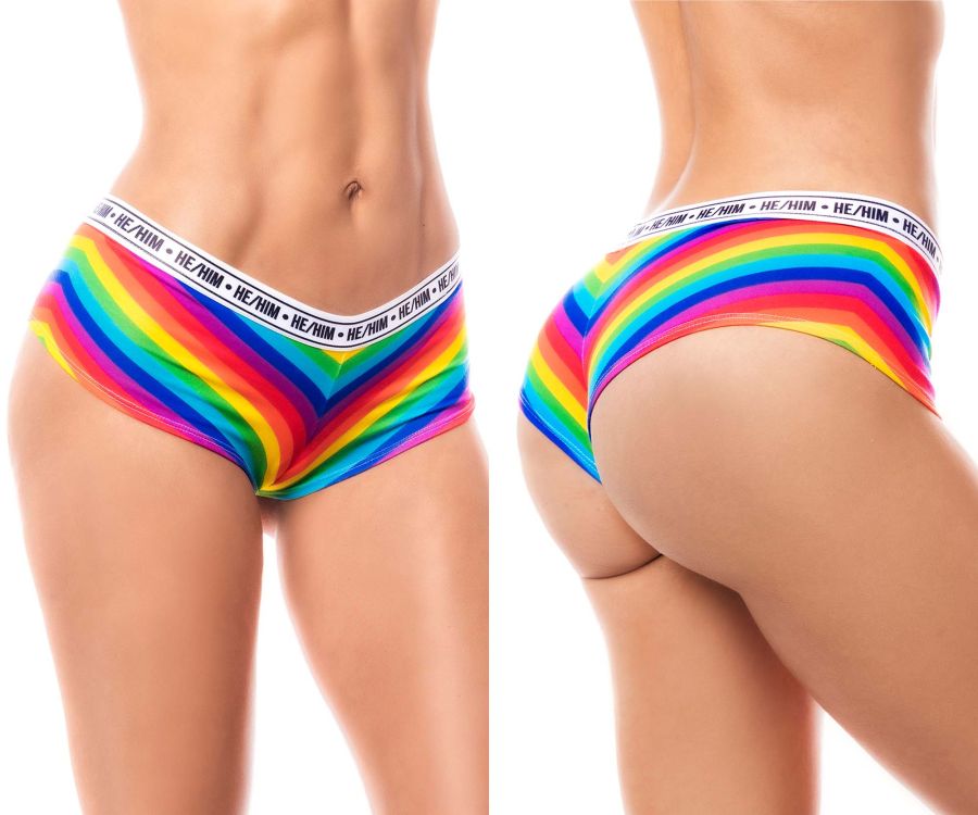 Mapale 122B Rainbow Cheeky Short Color Only Color.