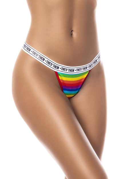 Mapale 123C Rainbow Thong Color Only Color.