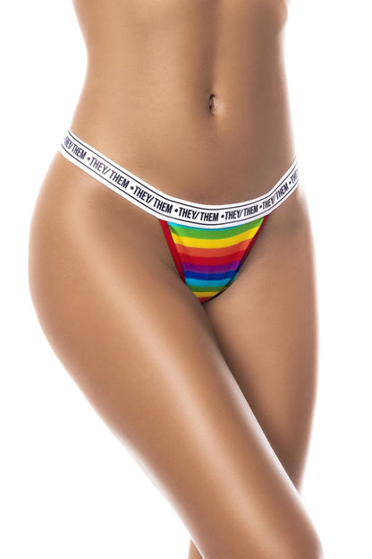 Mapale 123C Rainbow Thong Color Only Color.