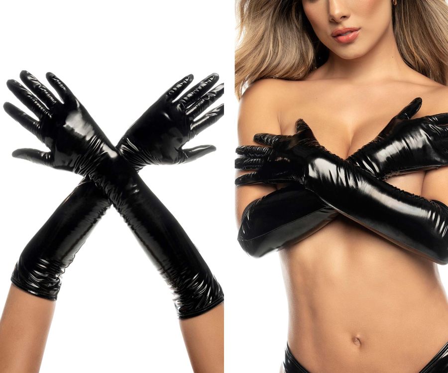 Mapale 125 Cruella High Gloves Color Gloss Black.