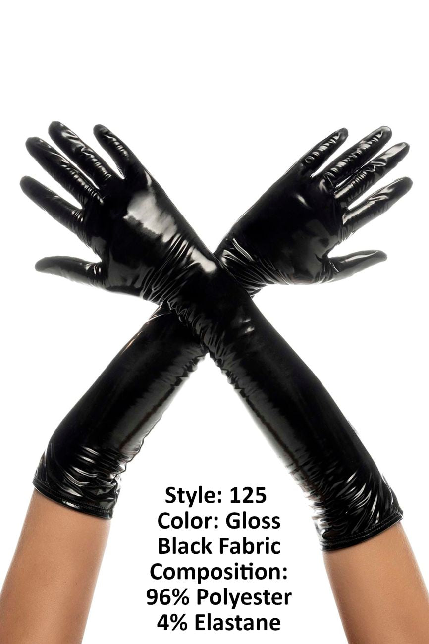 Mapale 125 Cruella High Gloves Color Gloss Black.