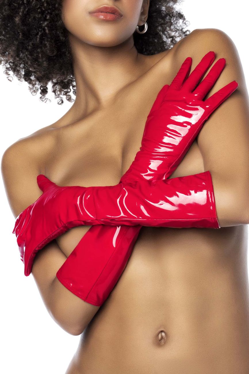 Mapale 125 Gloves Color Gloss Red.