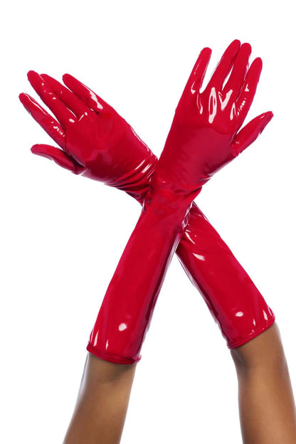 Mapale 125 Gloves Color Gloss Red.