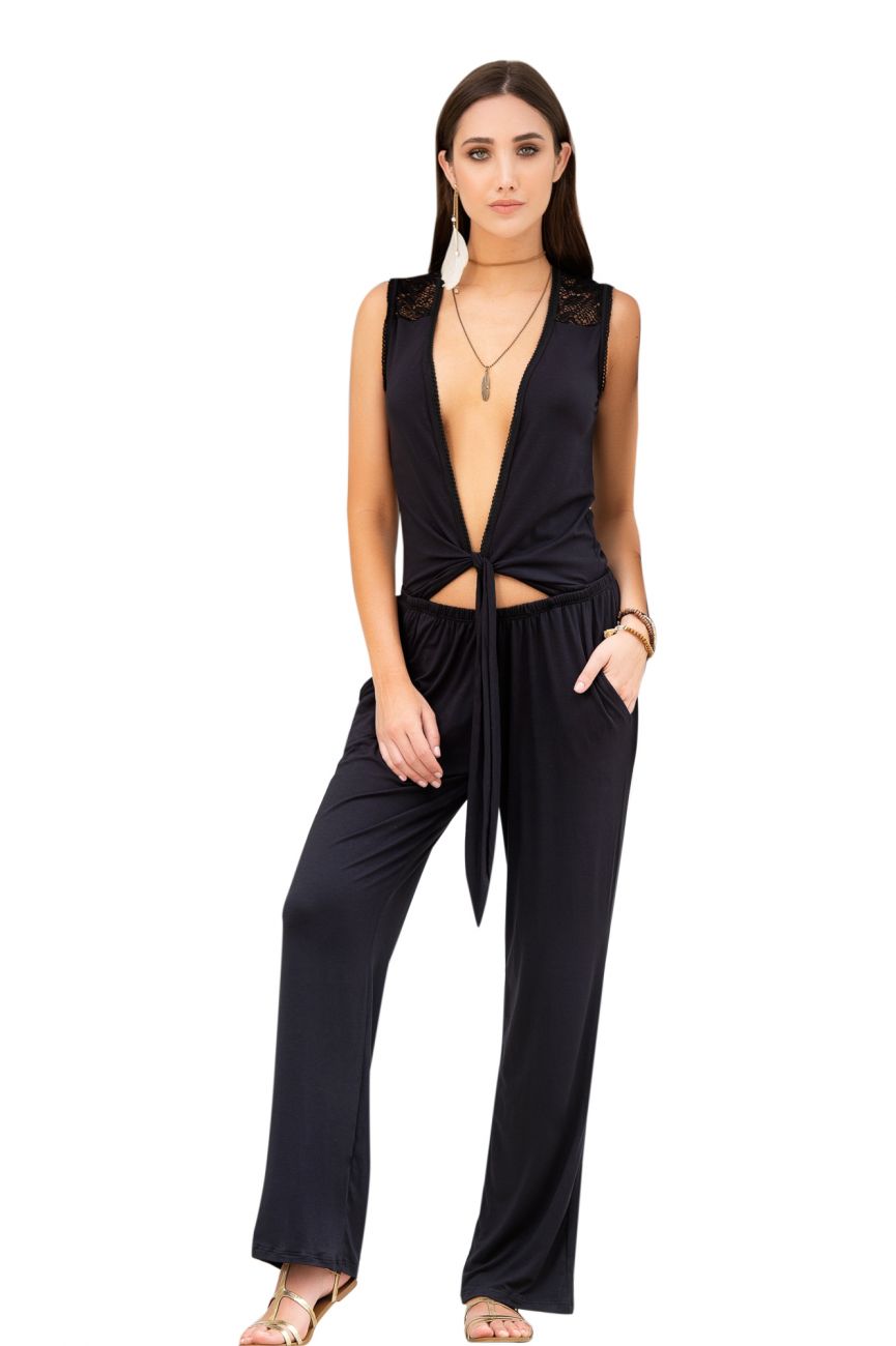 Mapale 1897 Jumpsuit Color Black.