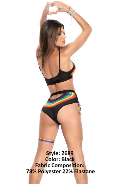 Mapale 2689 Two Piece Set Color Black.